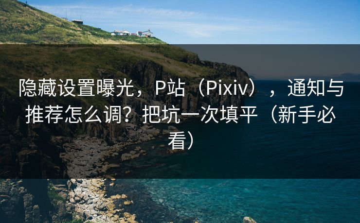 隐藏设置曝光,P站(Pixiv),通知与推荐怎么调?把坑一次填平(新手必看) 隐藏设置曝光,P站(Pixiv),通知与推荐怎么调?把坑一次填平(新手必看)